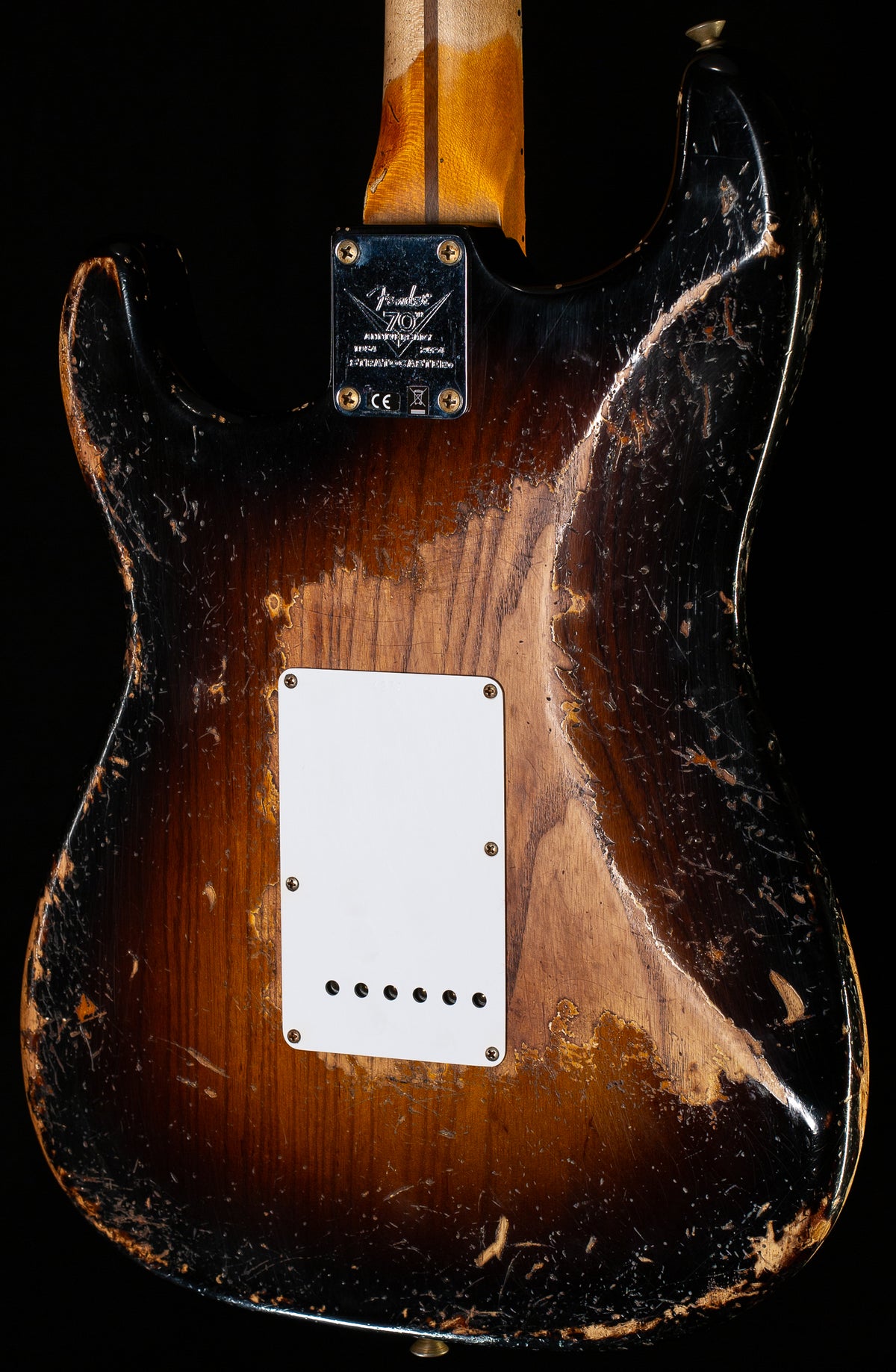 Fender Custom Shop 70th Anniversary 1954 Stratocaster Super Heavy Relic Wide-Fade 2-Color Sunburst (270)