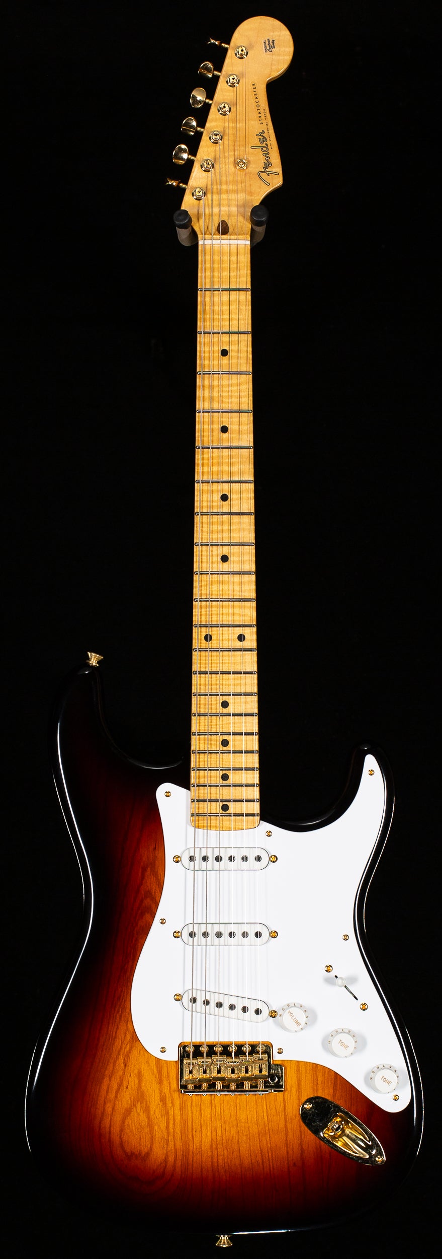 Fender Custom Shop Masterbuilt David Brown LTD 70th Anniversary 1954 Stratocaster Wide Fade 2-Color Sunburst Deluxe Closet Classic (894)