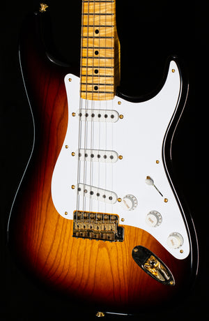 Fender Custom Shop Masterbuilt David Brown LTD 70th Anniversary 1954 Stratocaster Wide Fade 2-Color Sunburst Deluxe Closet Classic (925)