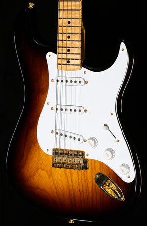 Fender Custom Shop Masterbuilt David Brown LTD 70th Anniversary 1954 Stratocaster Wide Fade 2-Color Sunburst Deluxe Closet Classic (343)