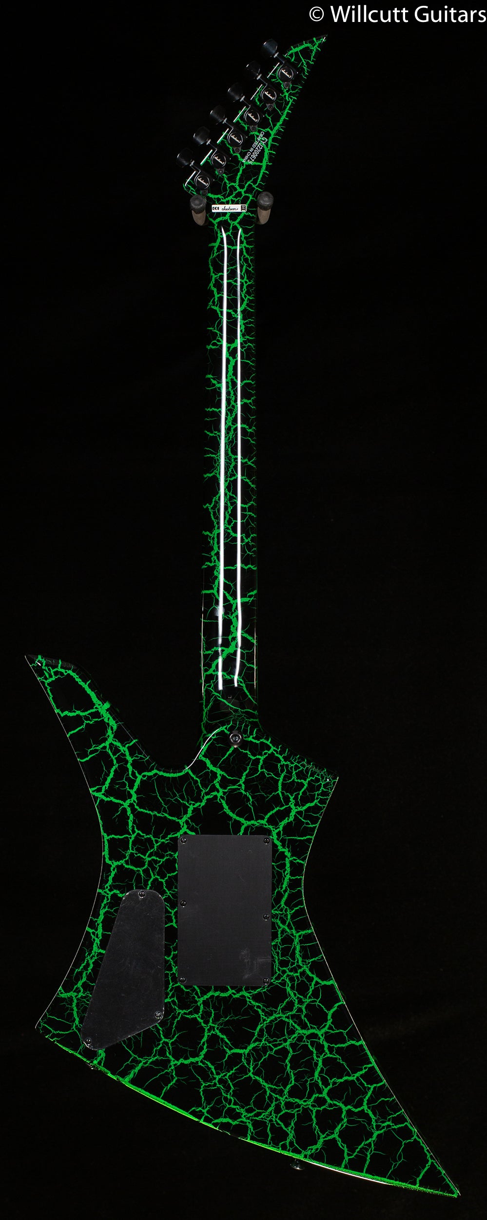 Jackson Pro Series Signature Brandon Ellis Kelly, Ebony Fingerboard, Green Crackle (673)
