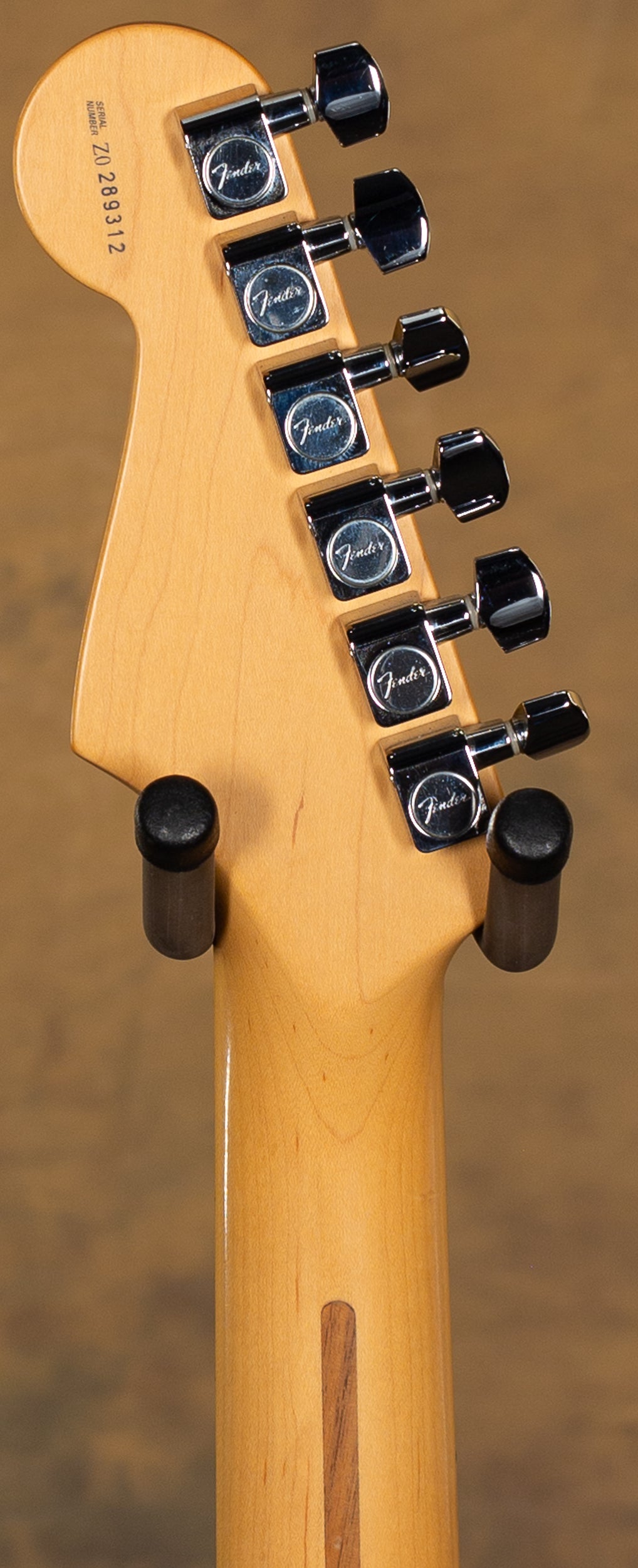 2001 Fender American Stratocaster Black Maple