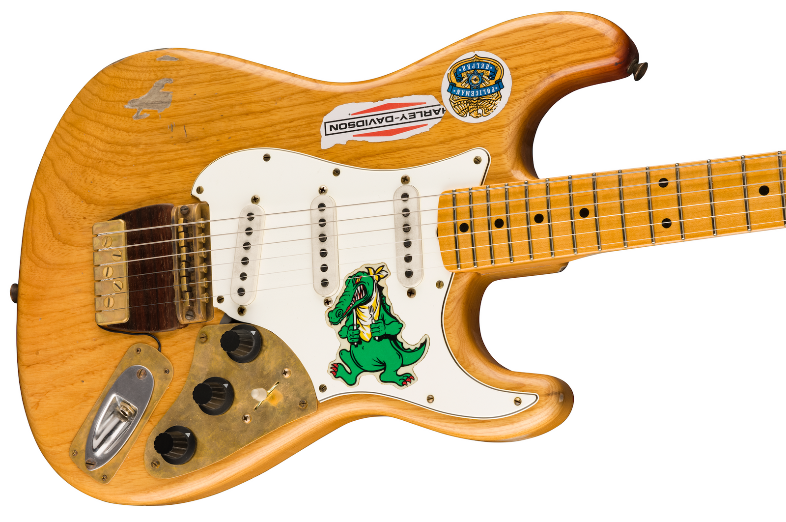 Jerry garcia alligator top sticker