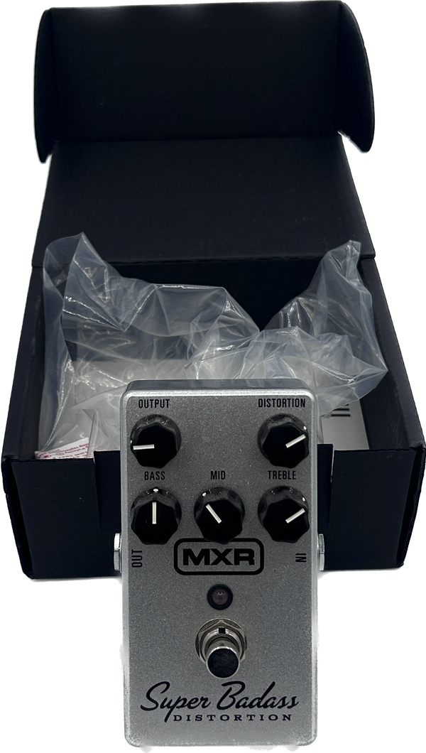 super badass distortion pedal MXR Super Badass Distortion M75
