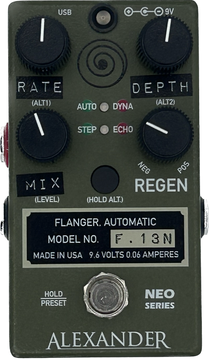 Alexander F-13 Neo Flanger - YouTube