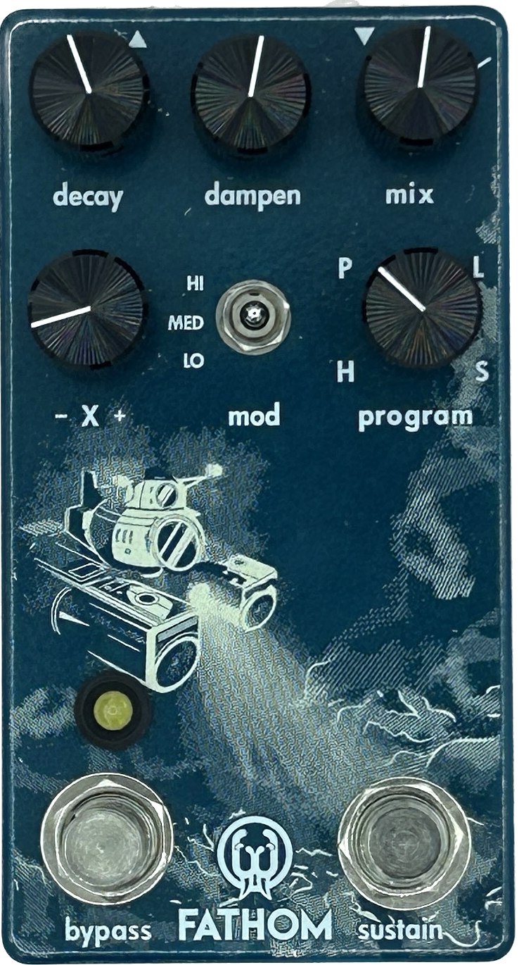 Fathom Reverb Schematic Walrus Audio Fathom Multi-Function Reverb - Willcutt Guitars