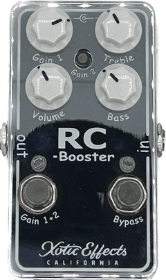 rc booster pedal Xotic Effects RC Booster V2 Chrome Ltd