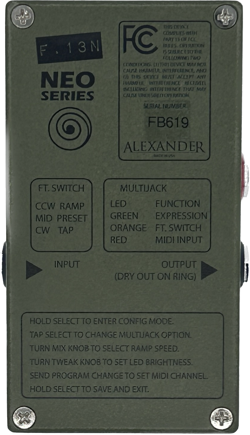 Alexander F.13N Sci Fi Flanger Neo Series