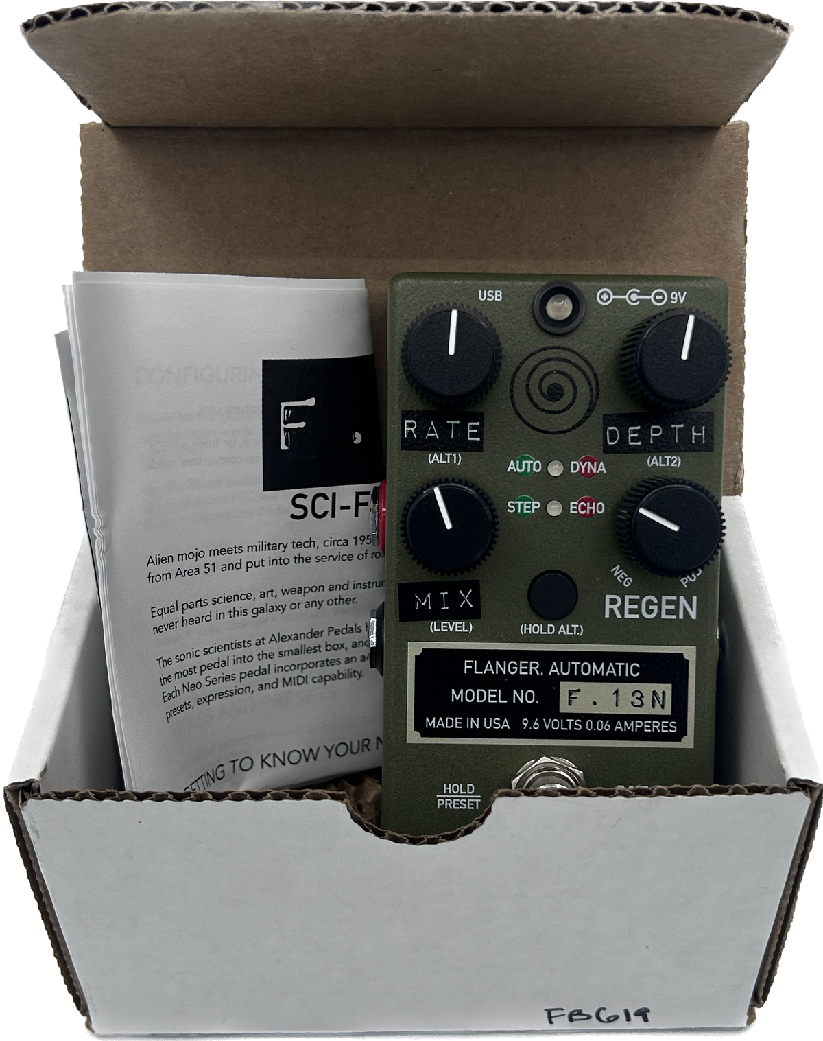 Alexander F.13N Sci Fi Flanger Neo Series