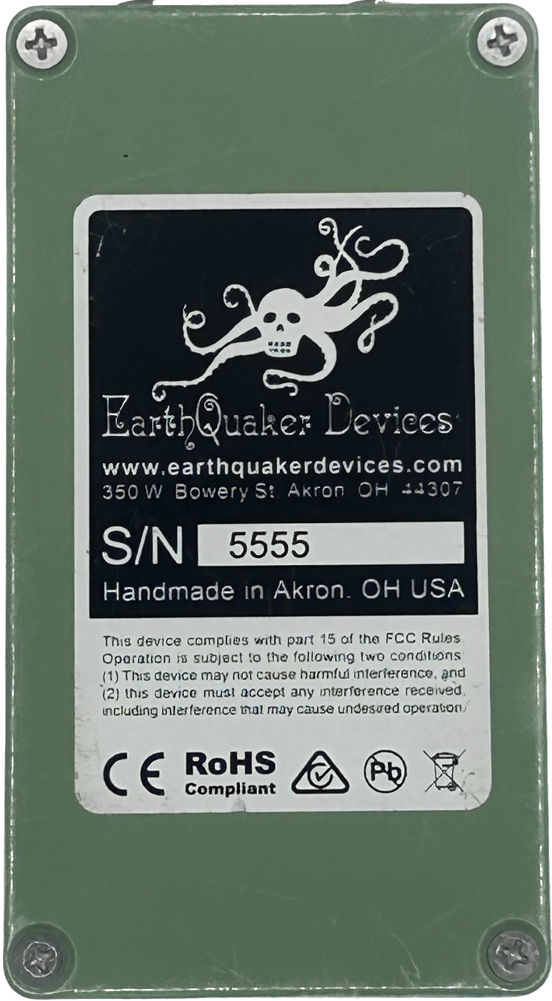 Earthquaker Westwood Overdrive