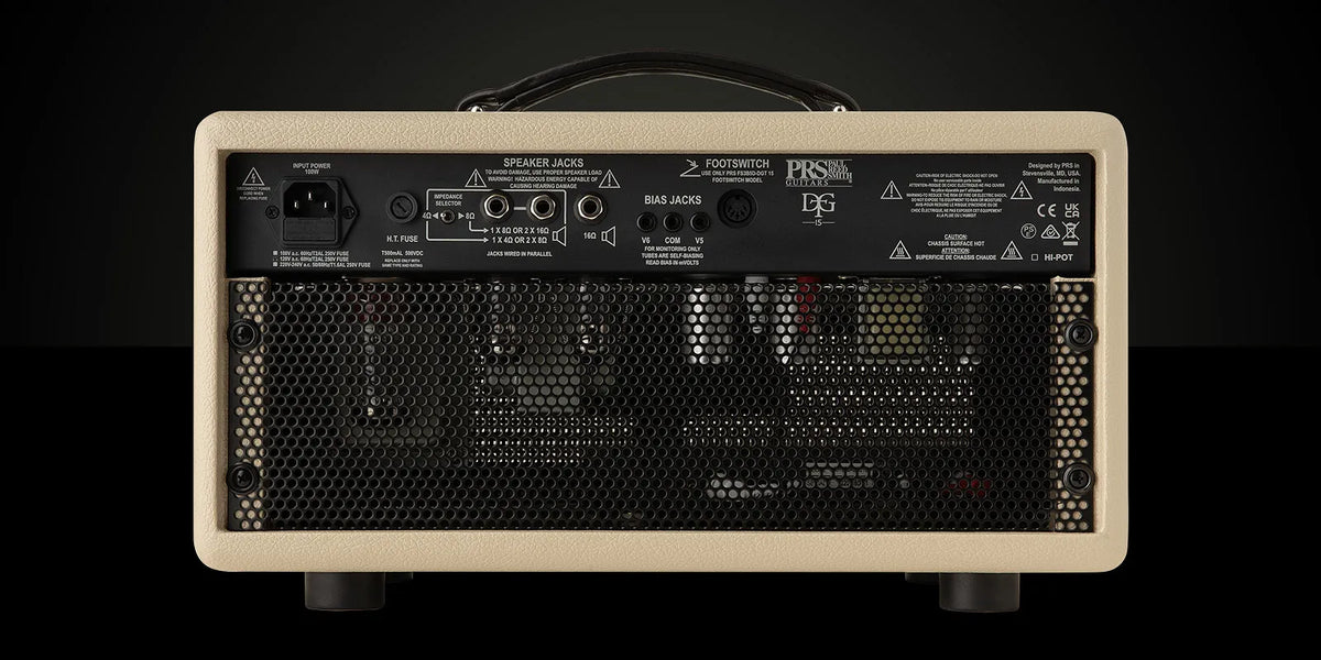 PRS DGT 15 David Grissom 15-watt Tube Head Blonde (354)