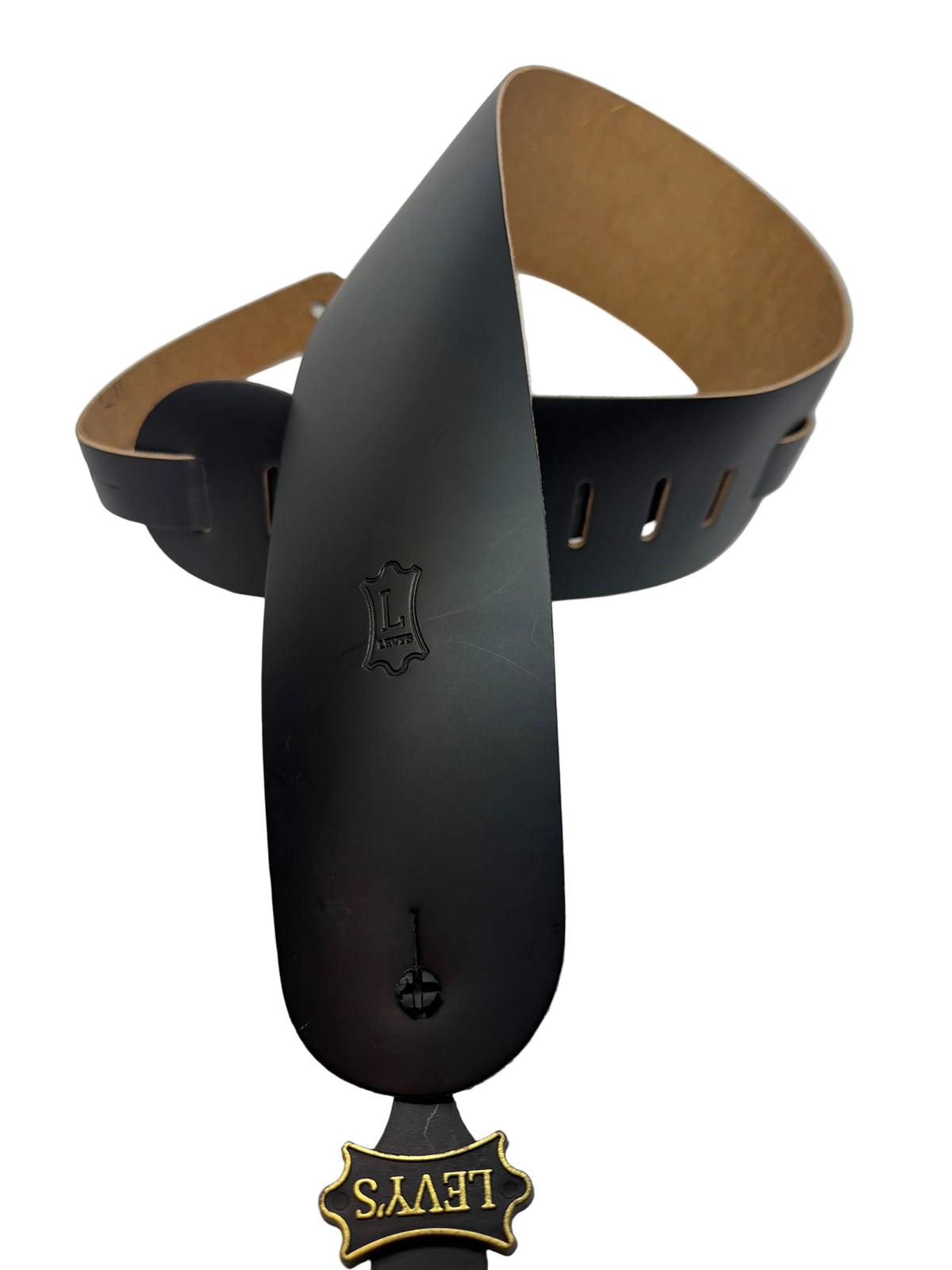 LEVY’S Leather Black Strap