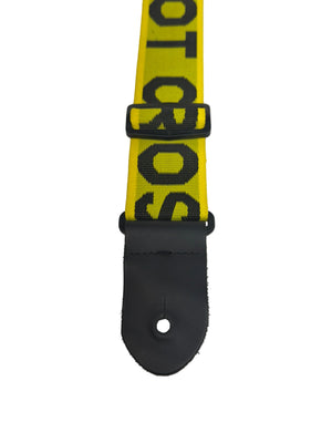 Police do-not cross-yellow Strap