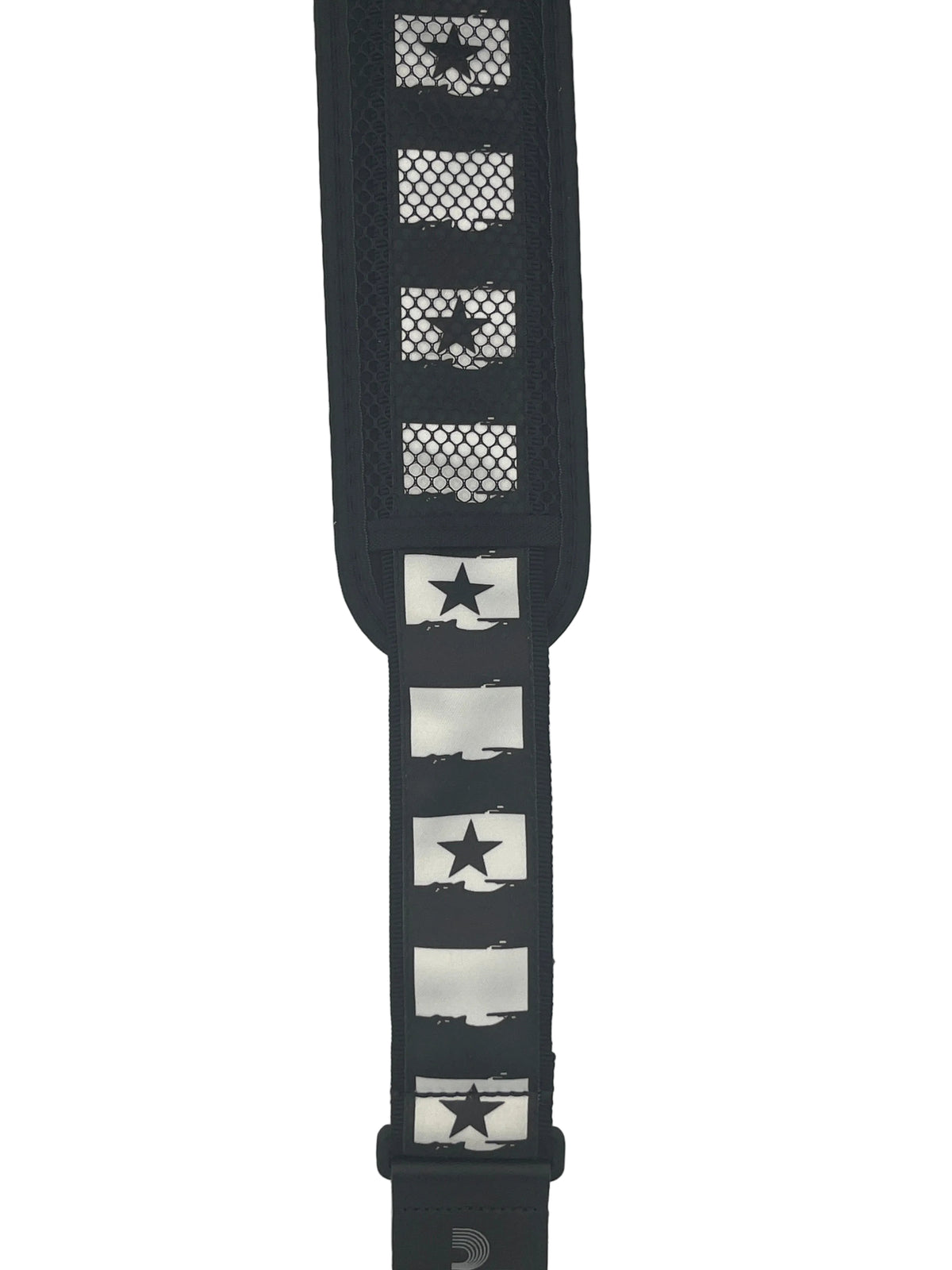 D’Addario Strap- STARS- Blk/Wht