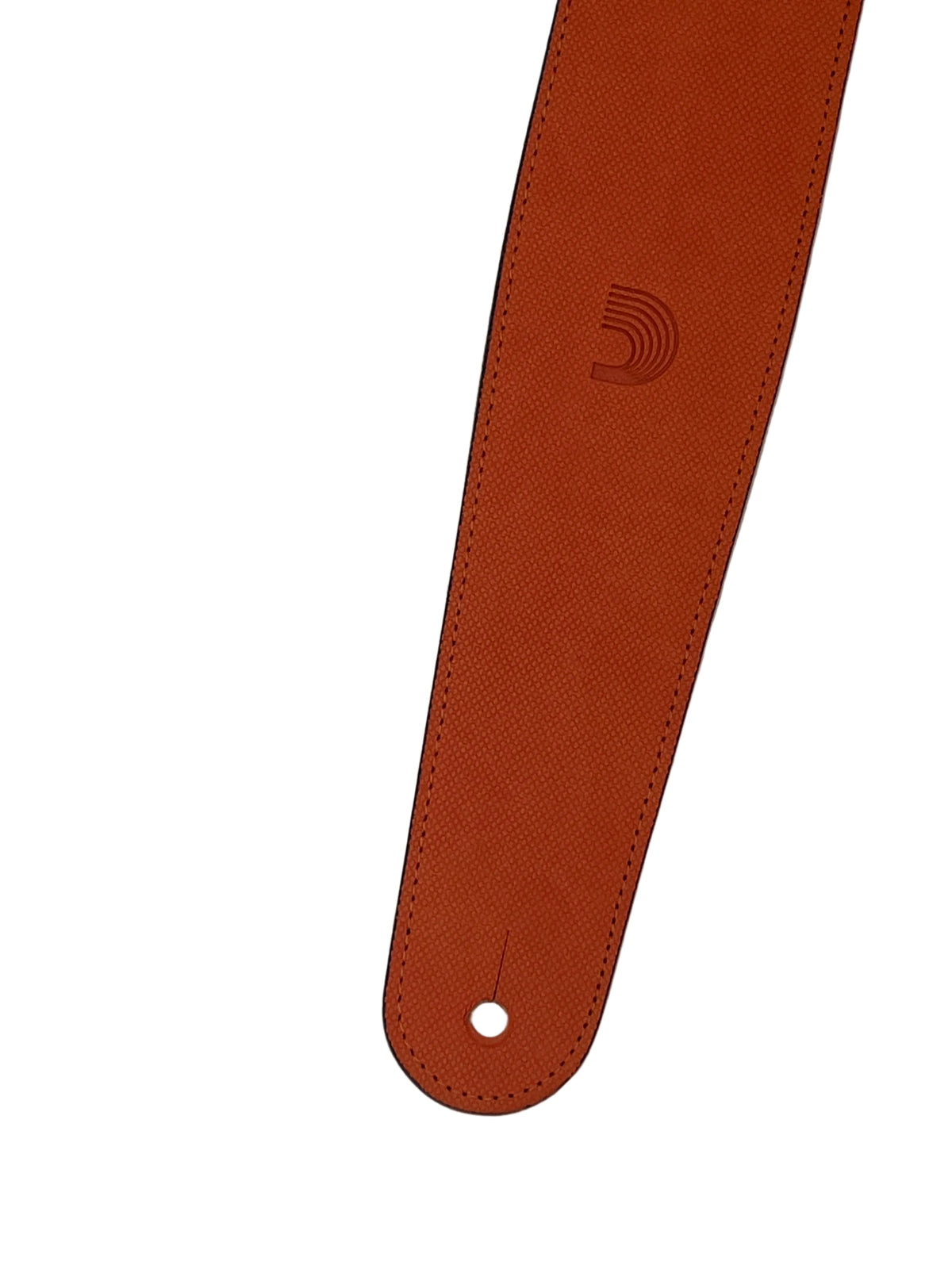 D’Addario 2.5’ - Orange CANTANELLA Leather Guitar Strap