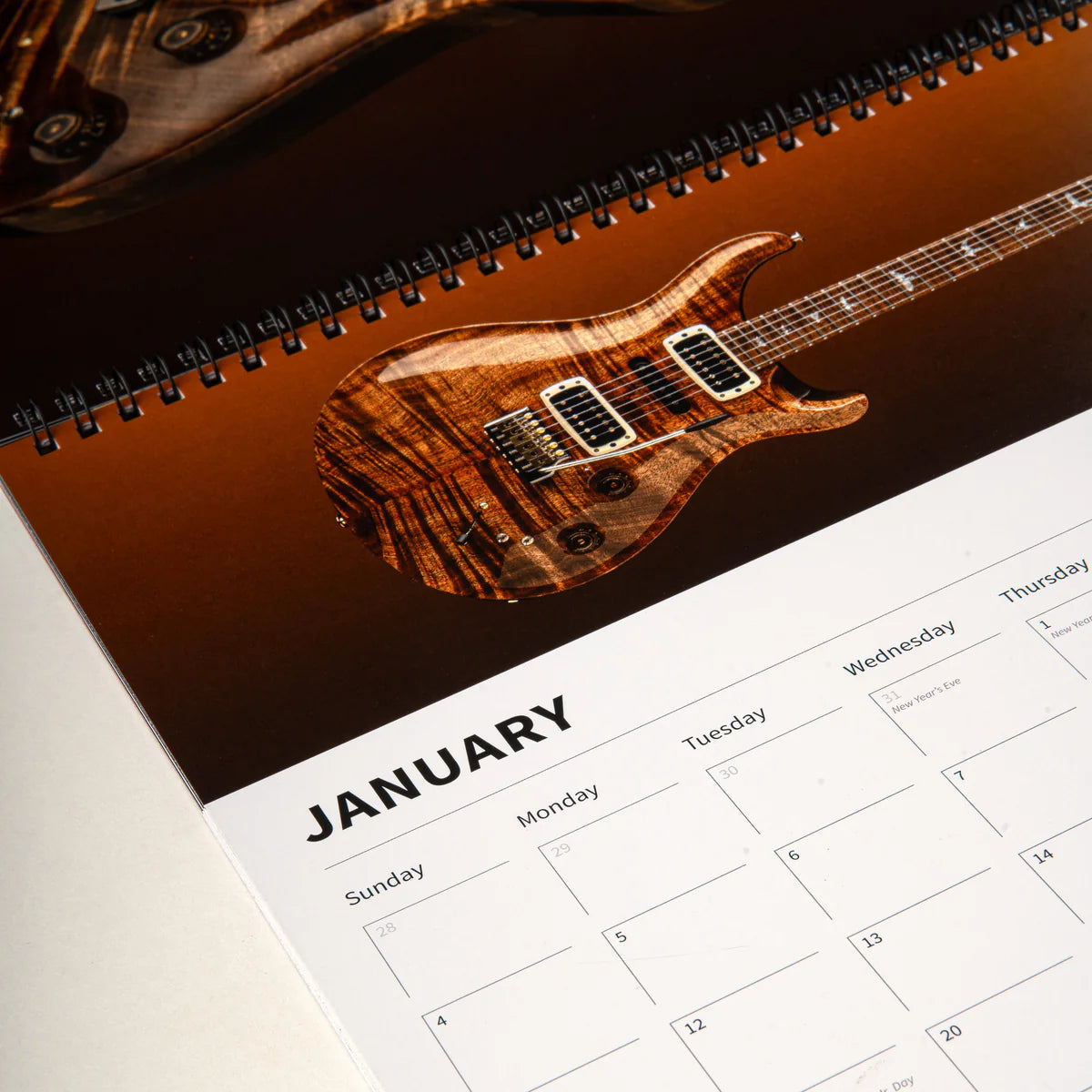 PRS Private Stock Calendar 2026