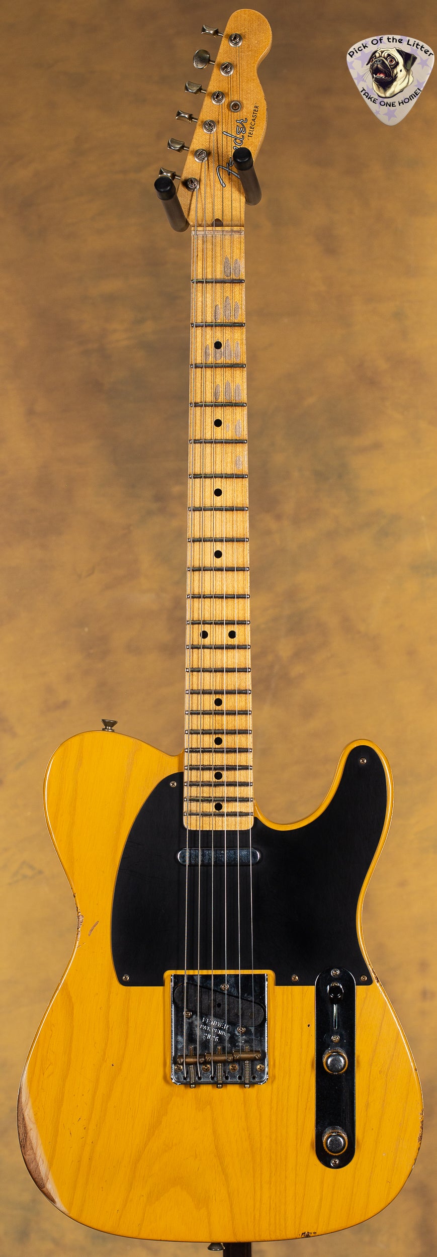 2025 Fender Custom Shop Willcutt Exclusive 4/54 Telecaster Relic Blonde