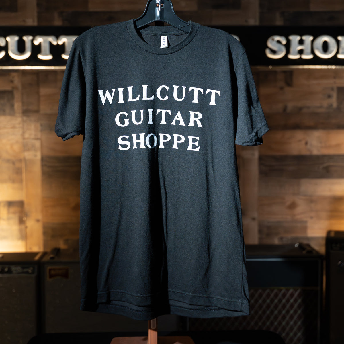 Willcutt Guitars Vintage 1979 Sign T-Shirt Black