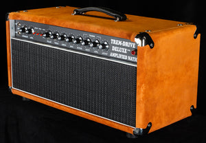 Amplified Nation Trem-Drive Deluxe Head Golden Brown Suede / Black 50w