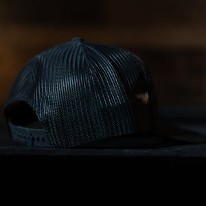 Willcutt Guitars Trucker Hat Gold Logo