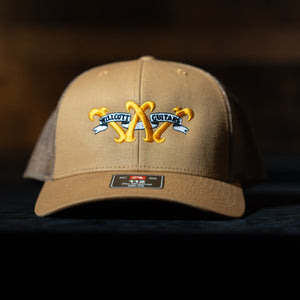 Willcutt Guitars Trucker Hat Gold Logo