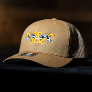 Willcutt Guitars Trucker Hat Gold Logo