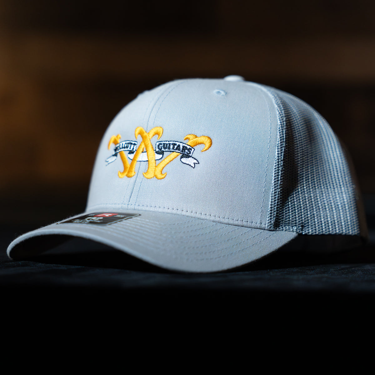 Willcutt Guitars Trucker Hat Gold Logo