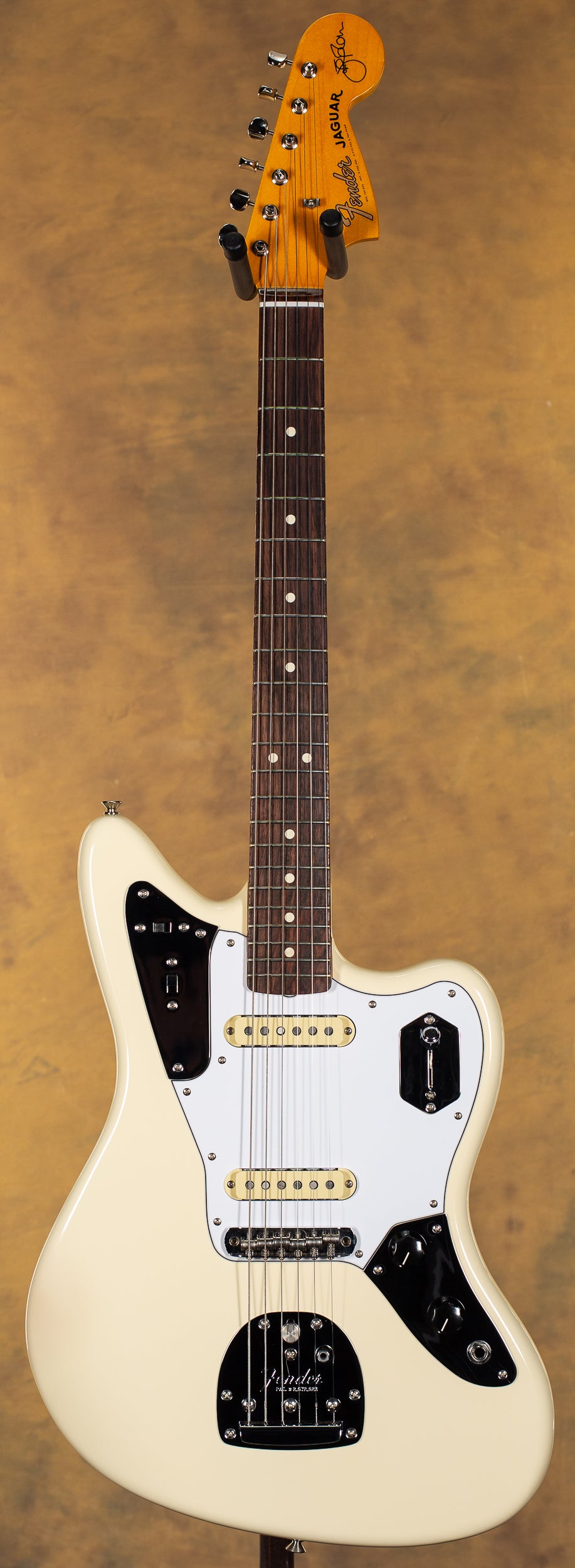 2023 Fender Johnny Marr Signature Jaguar Olympic White