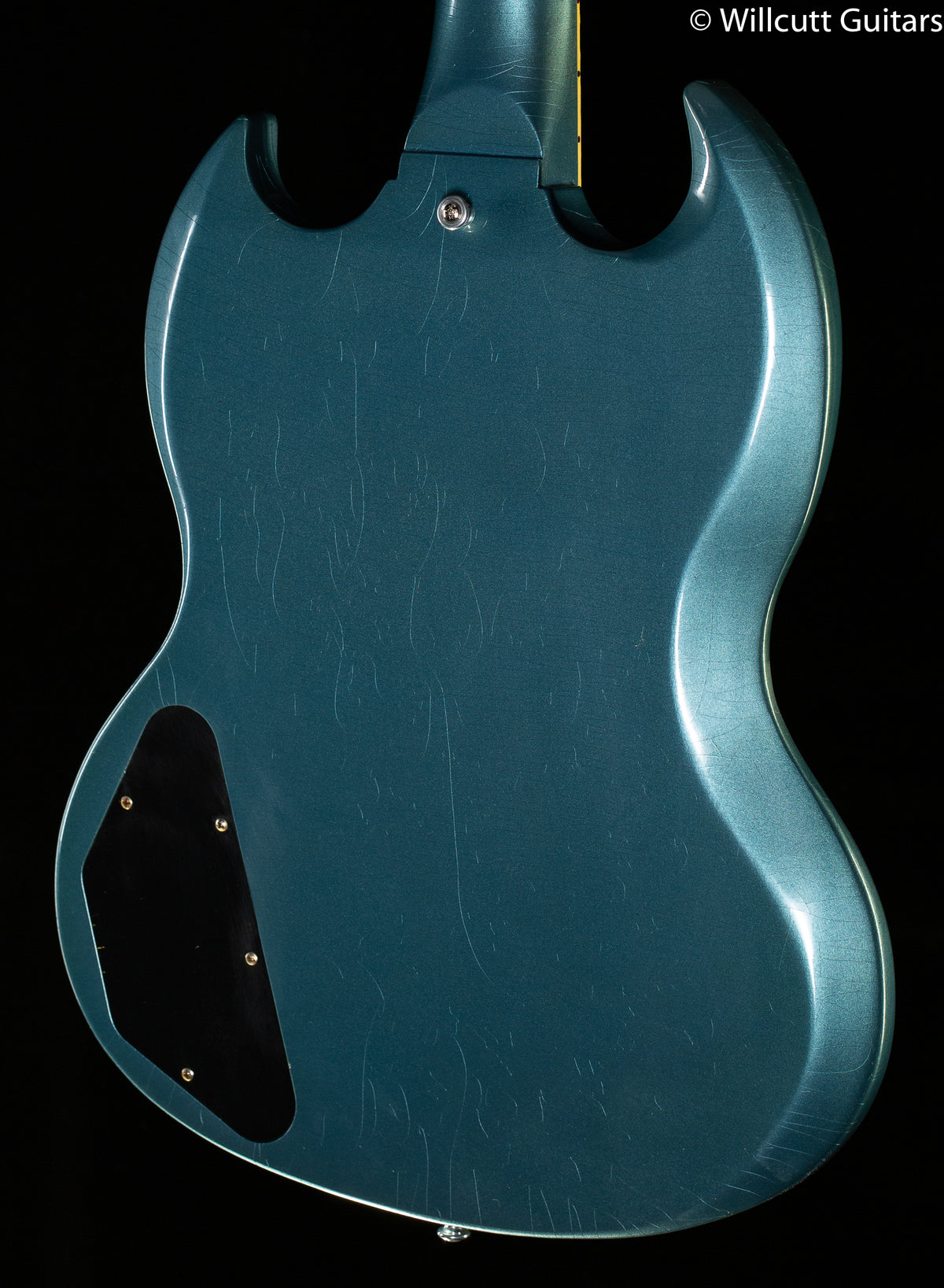 Gibson Custom Shop 1964 SG Standard Reissue Maestro Pelham Blue Ultra Light Aged Murphy Lab