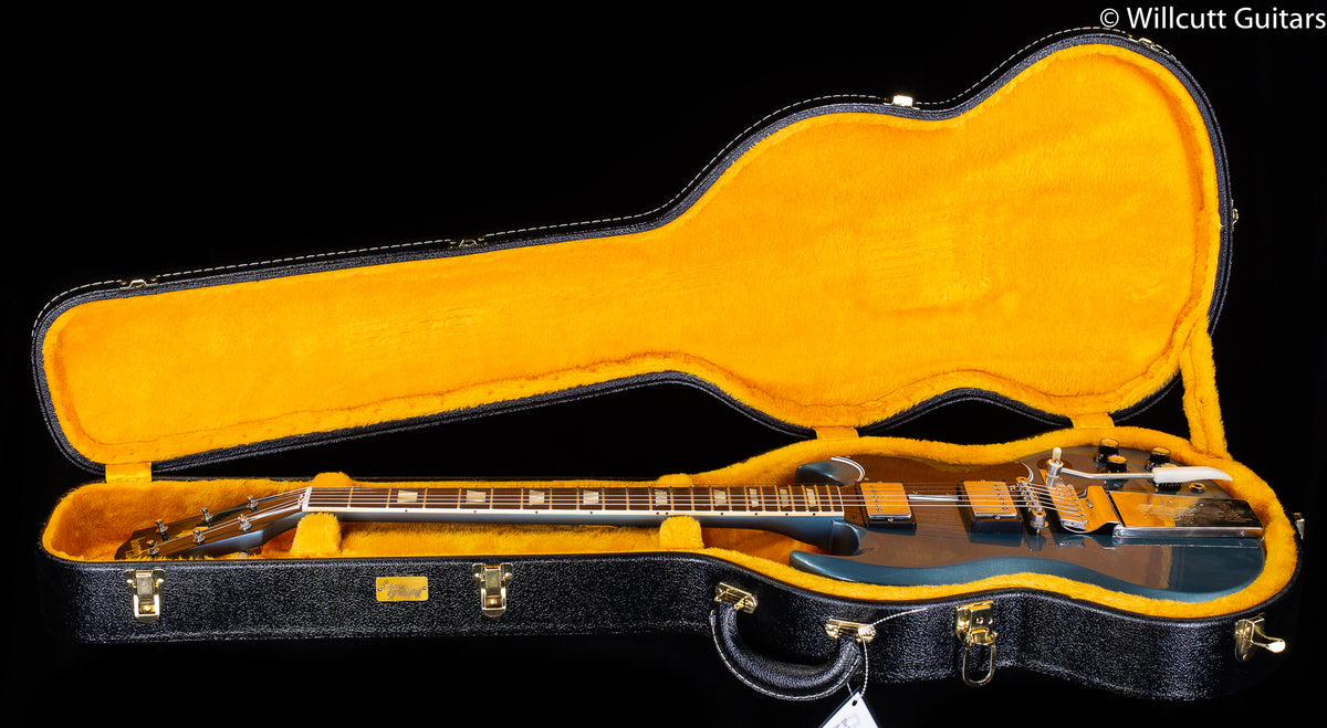 Gibson Custom Shop 1964 SG Standard Reissue Maestro Pelham Blue Ultra Light Aged Murphy Lab