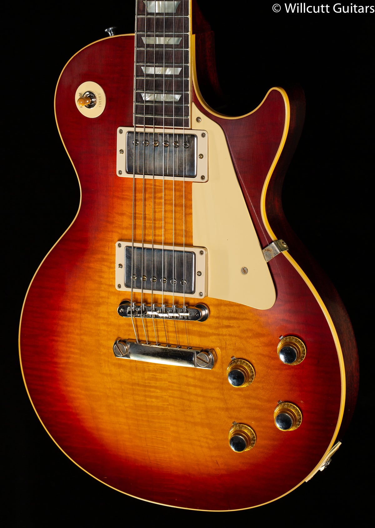 Gibson Custom Shop 1960 Les Paul Standard Reissue Wide Tomato Burst Ultra Light Aged Murphy Lab