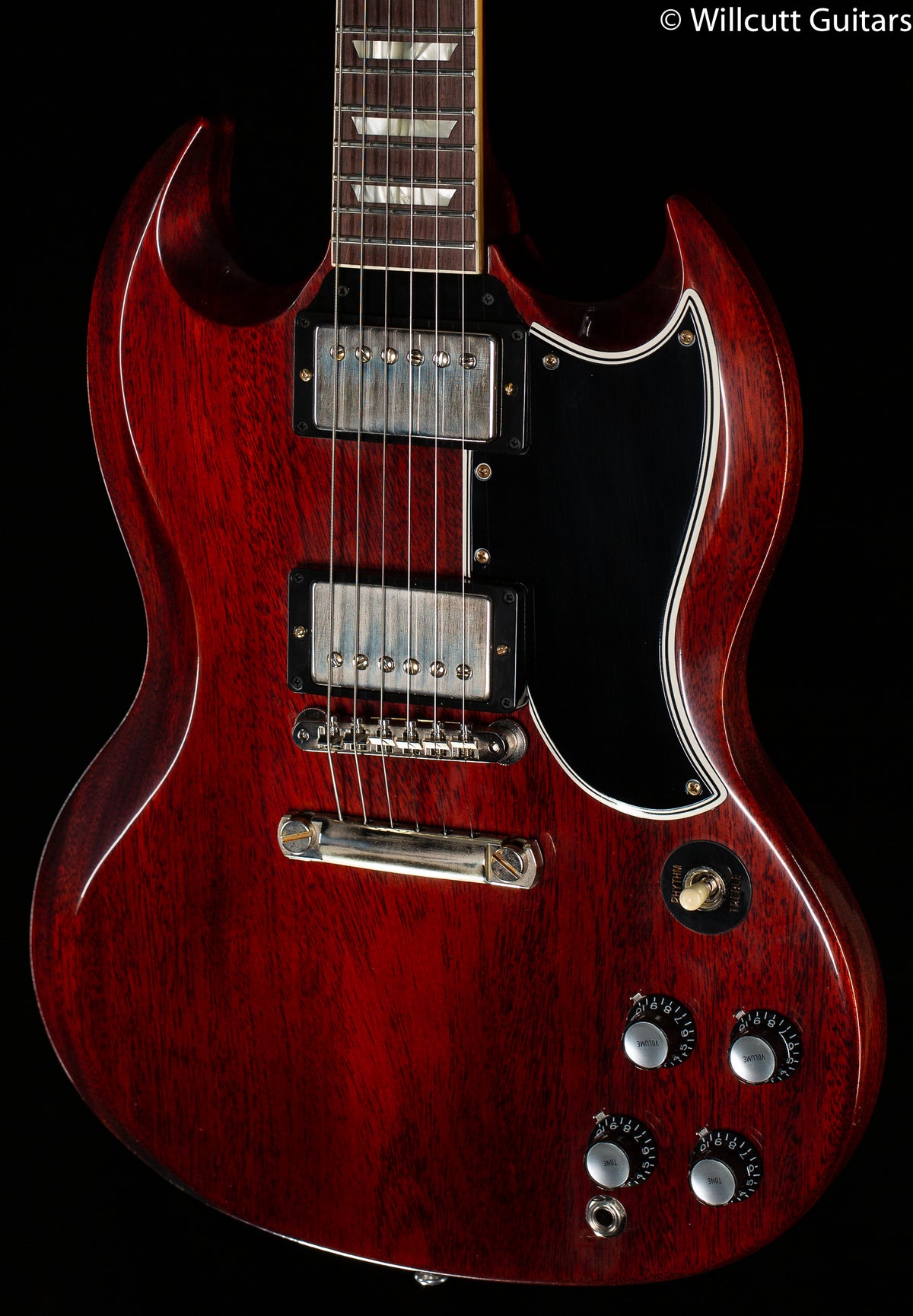 Gibson Custom Shop 1961 Les Paul SG Standard Reissue Stop-Bar VOS Cherry Red