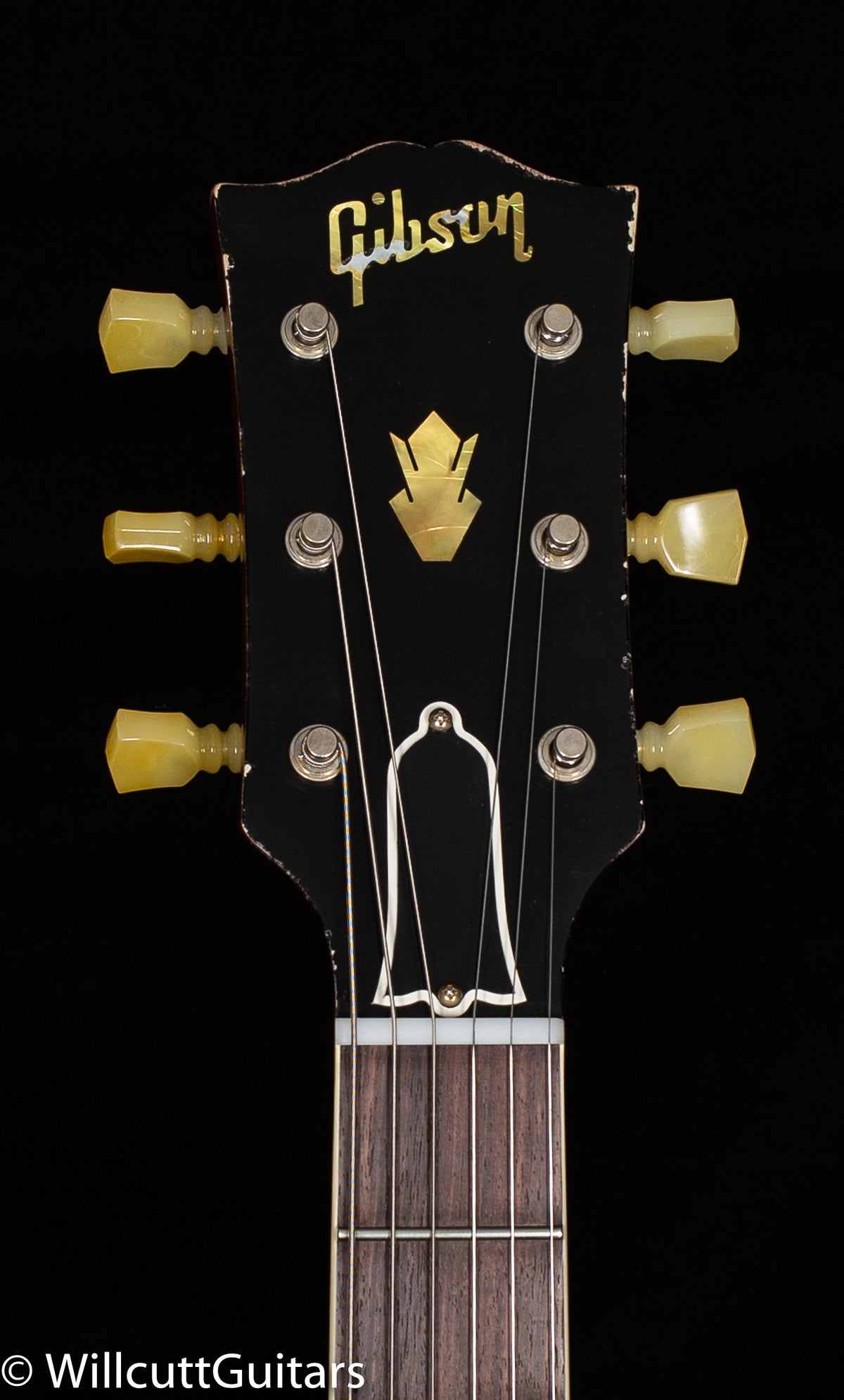 Gibson Custom Shop Murphy Lab 1964 SG Standard Reissue w/ Maestro Vibrola Faded Cherry Heavy Aged