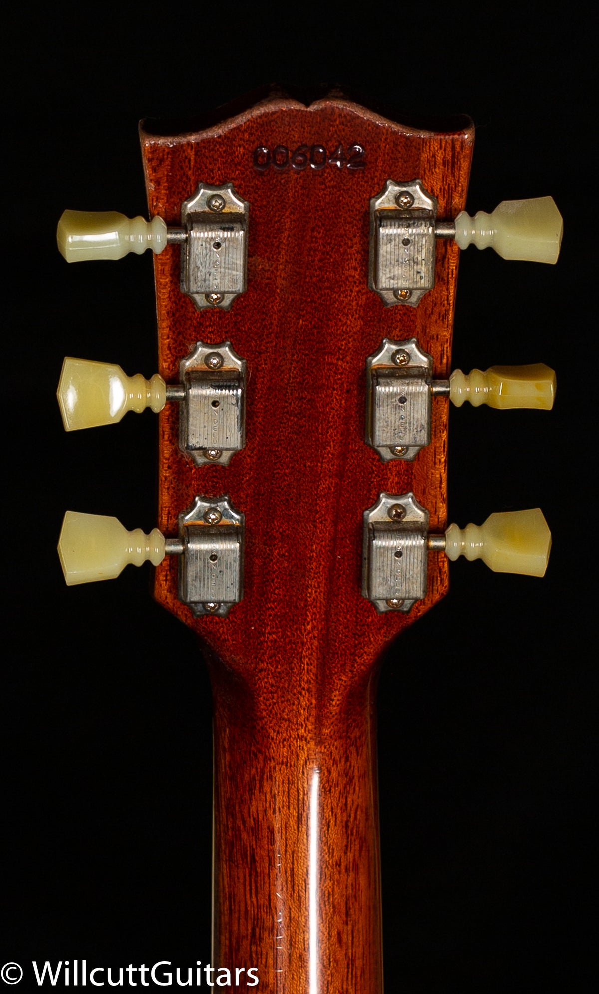 Gibson Custom Shop Murphy Lab 1964 SG Standard Reissue w/ Maestro Vibrola Faded Cherry Heavy Aged