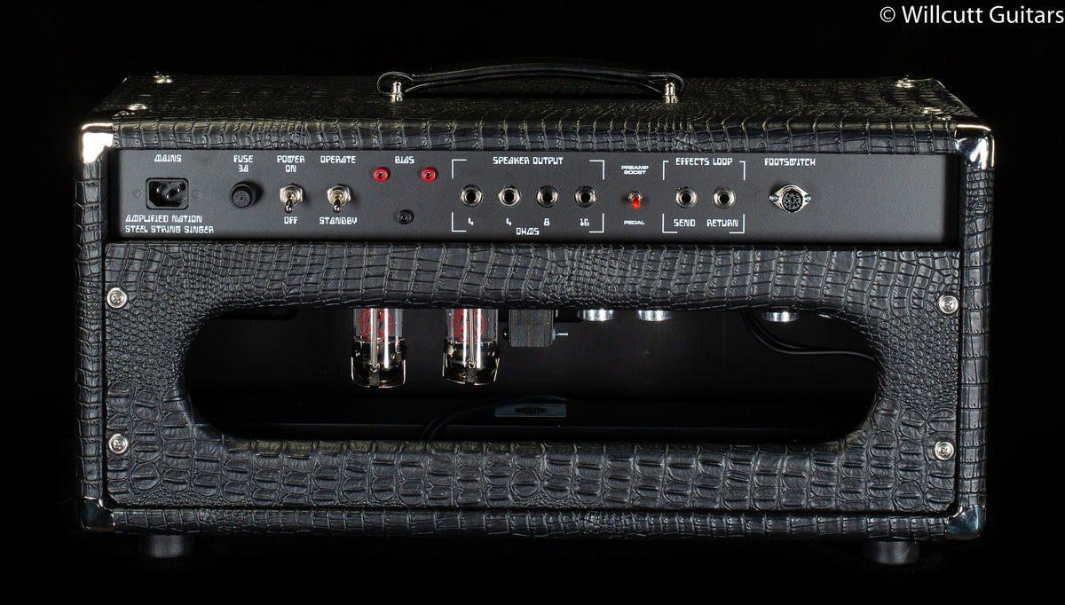 Amplified Nation Steel String Singer 50W Head Black Croc