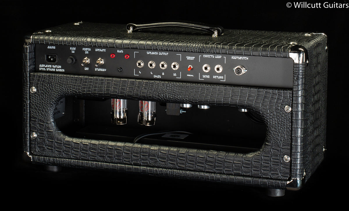 Amplified Nation Steel String Singer 50W Head Black Croc