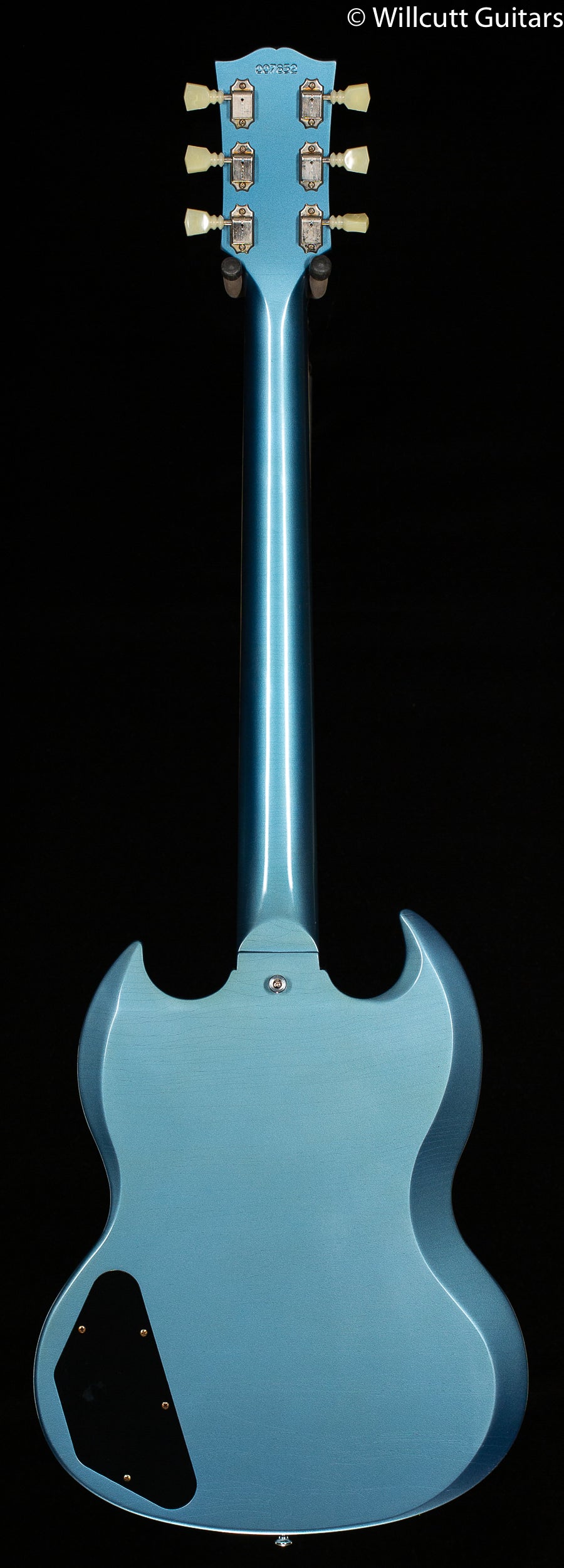 Gibson Custom Shop 1964 SG Standard Reissue Maestro Pelham Blue Ultra Light Aged Murphy Lab