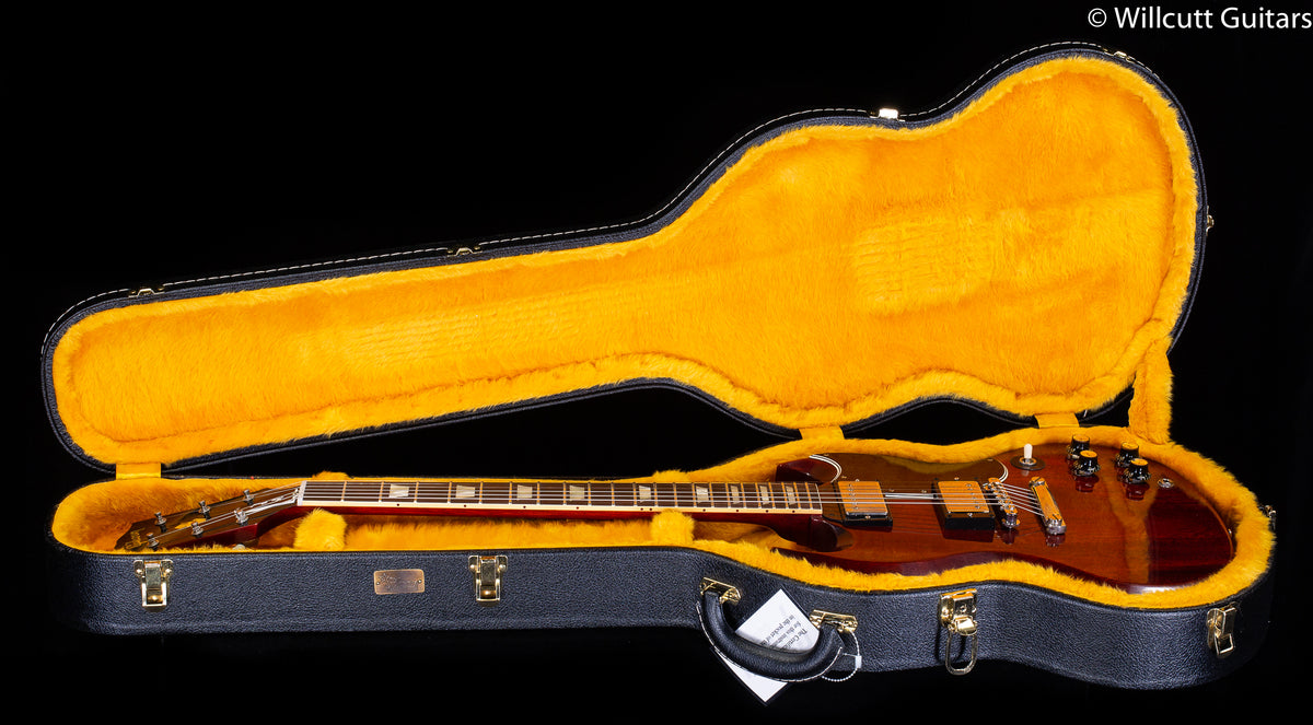 Gibson Custom Shop 1961 Les Paul SG Standard Reissue Stop-Bar VOS Cherry Red