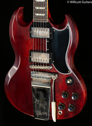 Gibson Custom Shop 1964 SG Standard Reissue w/ Maestro Vibrola Faded Cherry VOS