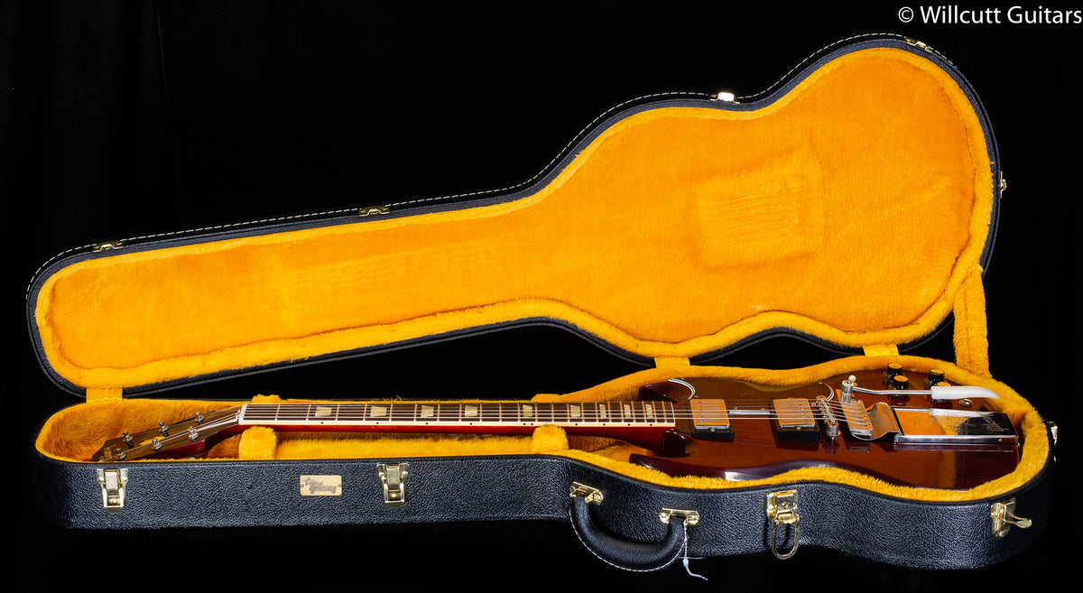 Gibson Custom Shop 1964 SG Standard Reissue w/ Maestro Vibrola Faded Cherry VOS
