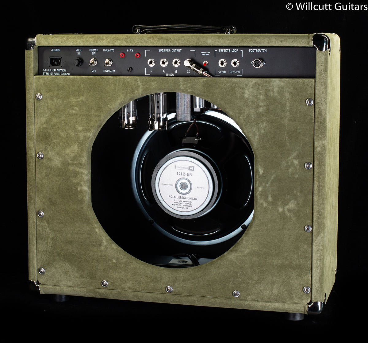 Amplified Nation Steel String Singer 50W Combo Moss Suede