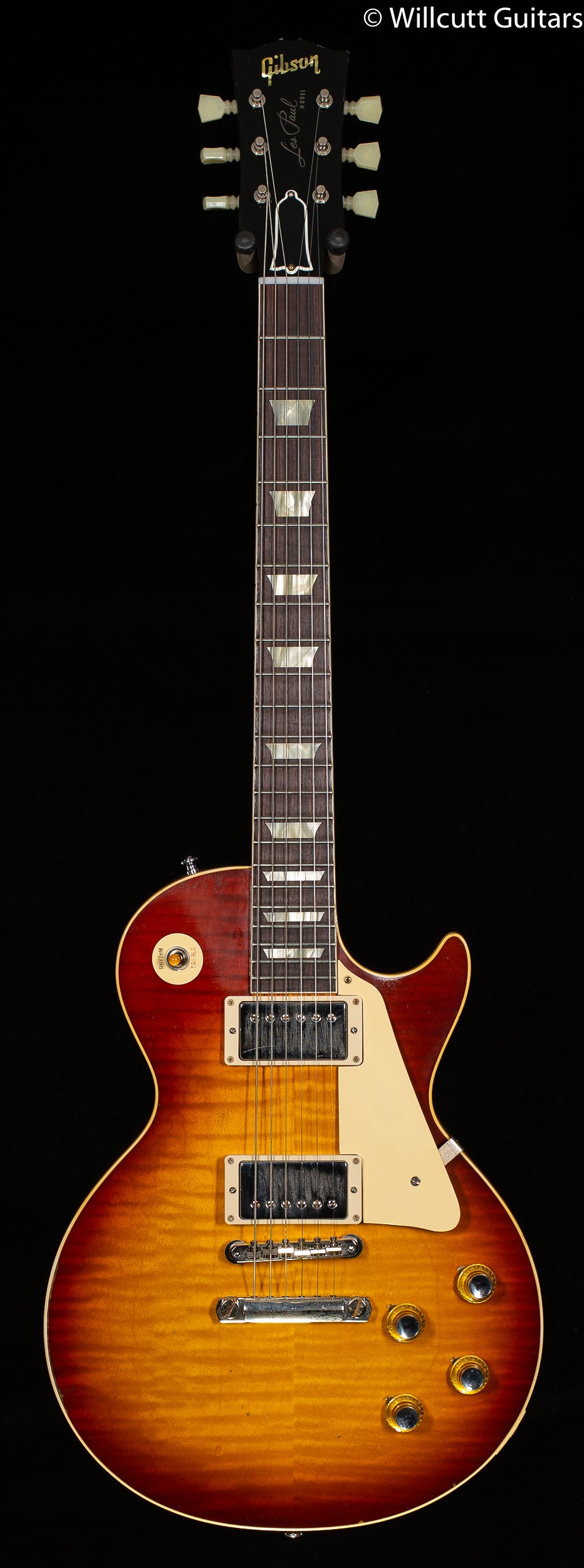 Gibson Custom Shop 1960 Les Paul Standard V2 Neck Washed Cherry Sunburst Murphy Lab Light Aged (672)