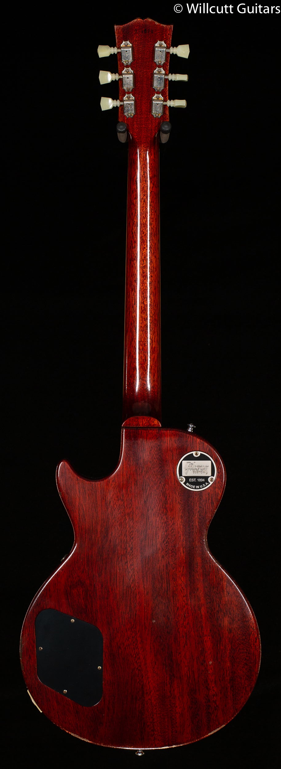 Gibson Custom Shop 1960 Les Paul Standard V2 Neck Washed Cherry Sunburst Murphy Lab Light Aged (672)