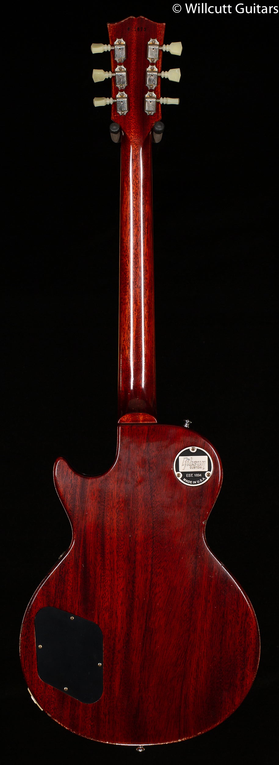 Gibson Custom Shop 1960 Les Paul Standard V2 Neck Washed Cherry Sunburst Murphy Lab Light Aged (673)