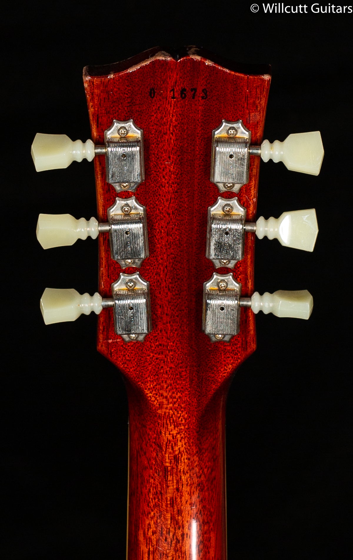 Gibson Custom Shop 1960 Les Paul Standard V2 Neck Washed Cherry Sunburst Murphy Lab Light Aged (673)