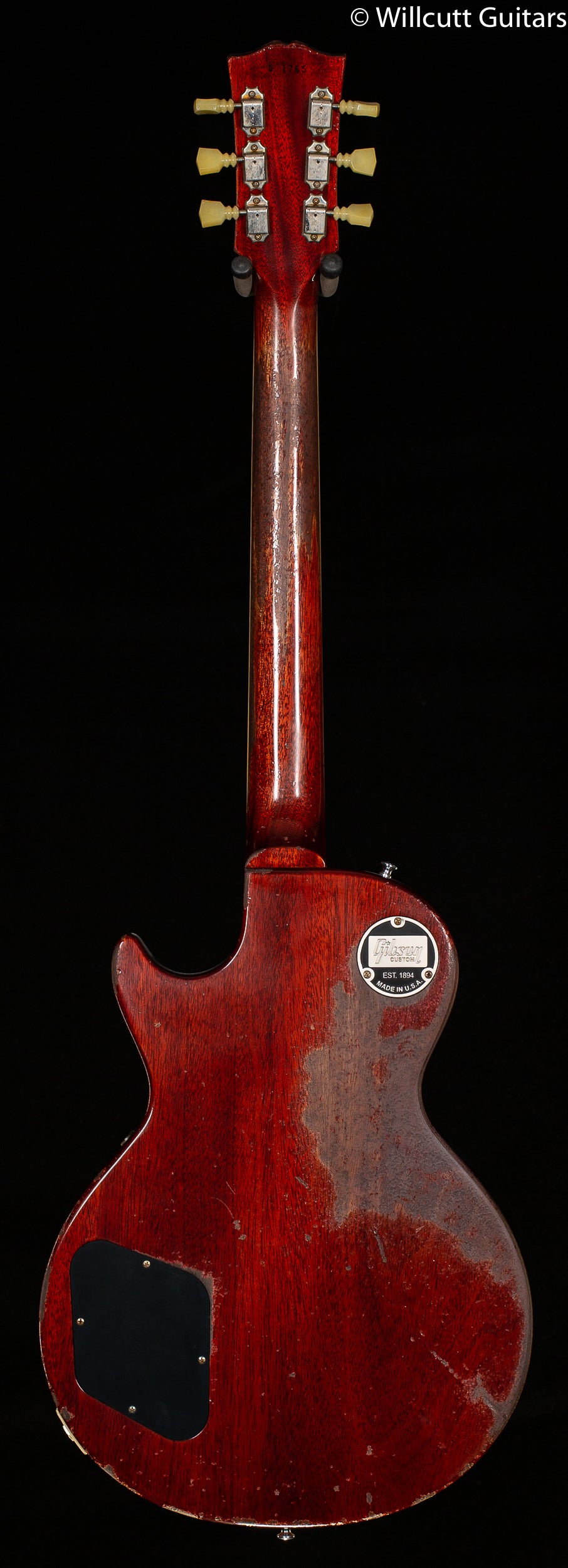 Gibson Custom Shop 1960 Les Paul Standard V2 Neck Tomato Soup Burst Murphy Lab Ultra Heavy Aged NH (765)