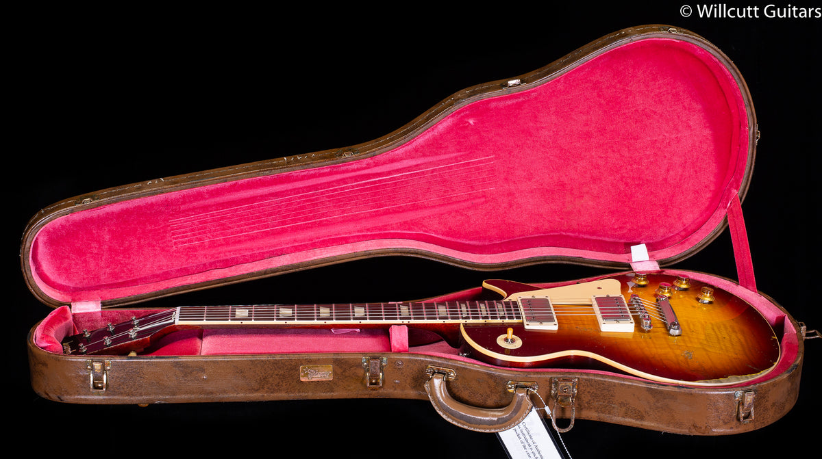 Gibson Custom Shop 1960 Les Paul Standard V2 Neck Tomato Soup Burst Murphy Lab Ultra Heavy Aged NH (765)