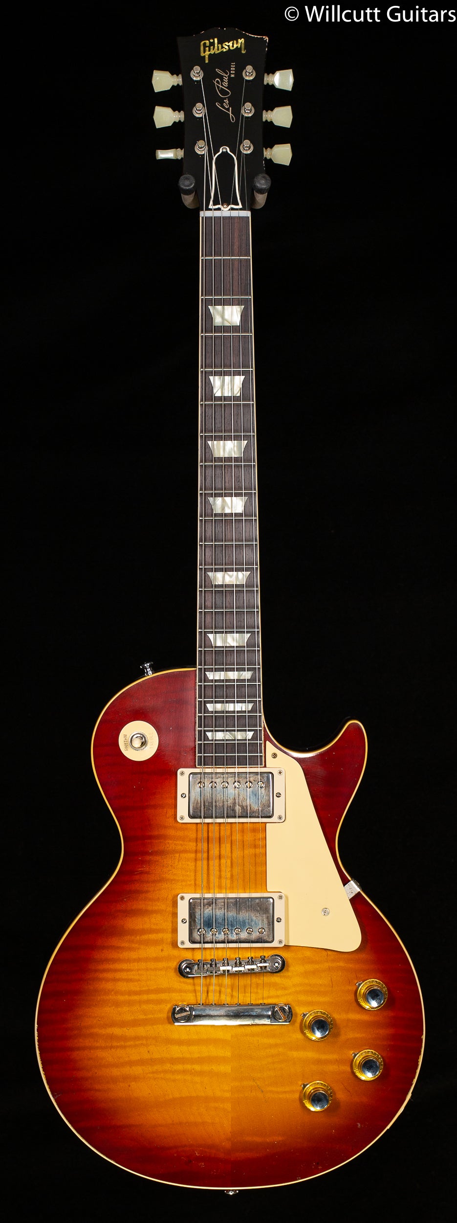 Gibson Custom Shop 1960 Les Paul Standard V2 Neck Washed Cherry Sunburst Murphy Lab Light Aged (143)