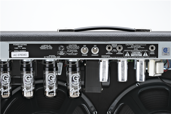 fender twin reverb pedal Fender '65 Twin Reverb Guitar Combo Amplifier - 85W
