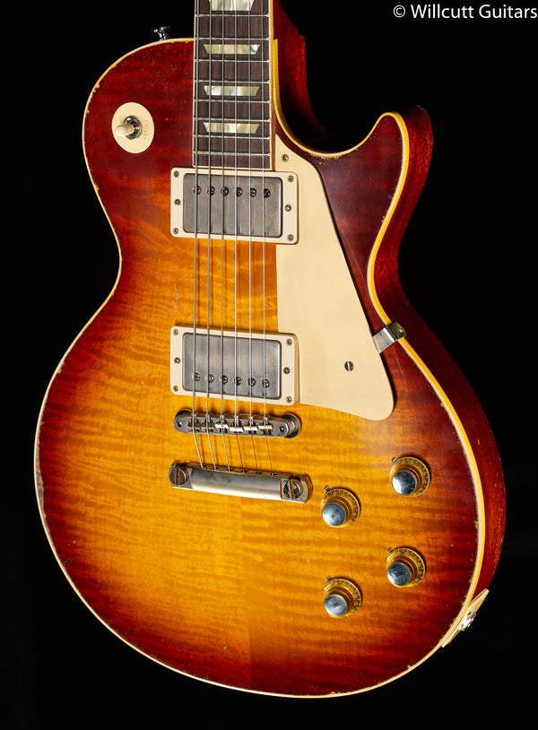 Gibson Custom Shop 1960 Les Paul Standard V2 Neck Tomato Soup Burst Murphy  Lab Ultra Heavy Aged (223)